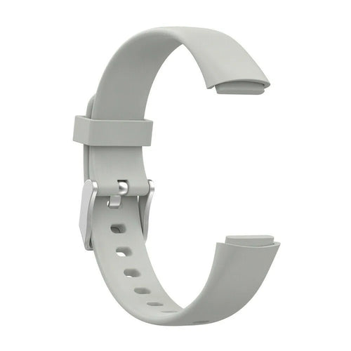 Silicone Strap, grey, without a watch, 3/4 front view