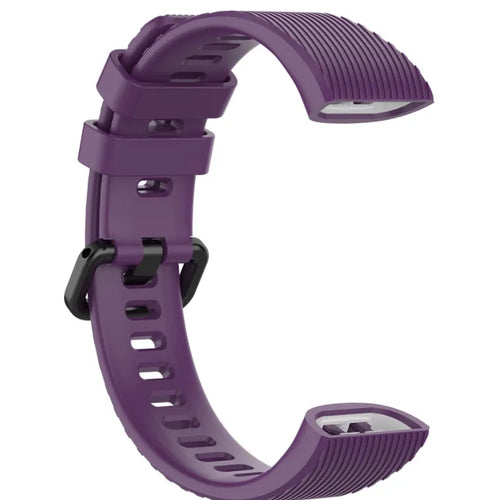 Silicone Strap, purple, without a watch, 3/4 front view