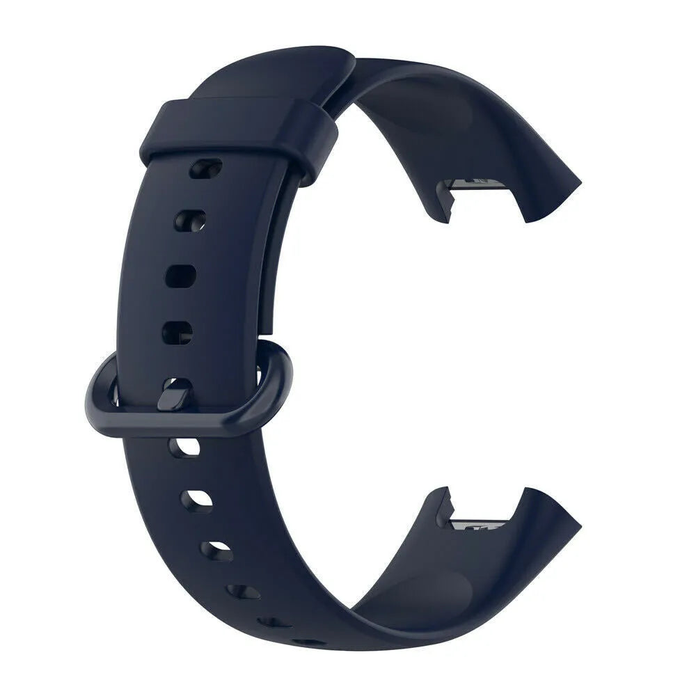Silicone Strap, dark blue, without a watch, 3/4 front view