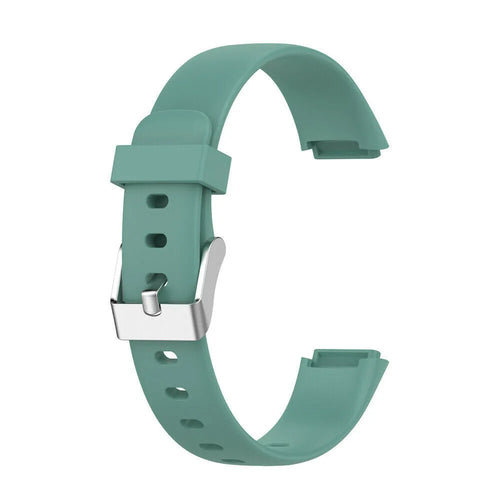 Silicone Strap, viridian, without a watch, 3/4 front view