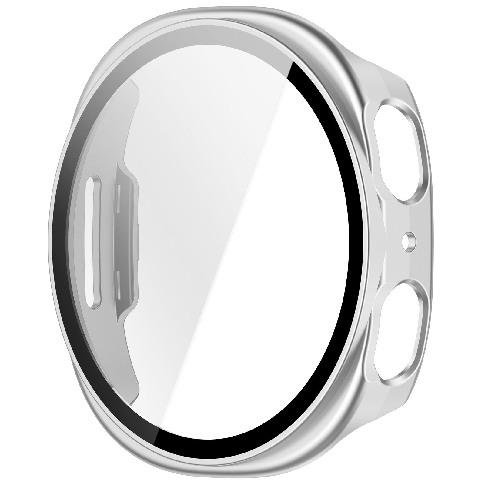 Samsung Galaxy Watch 8 - 40mm Hard Case with Glass (Silver)