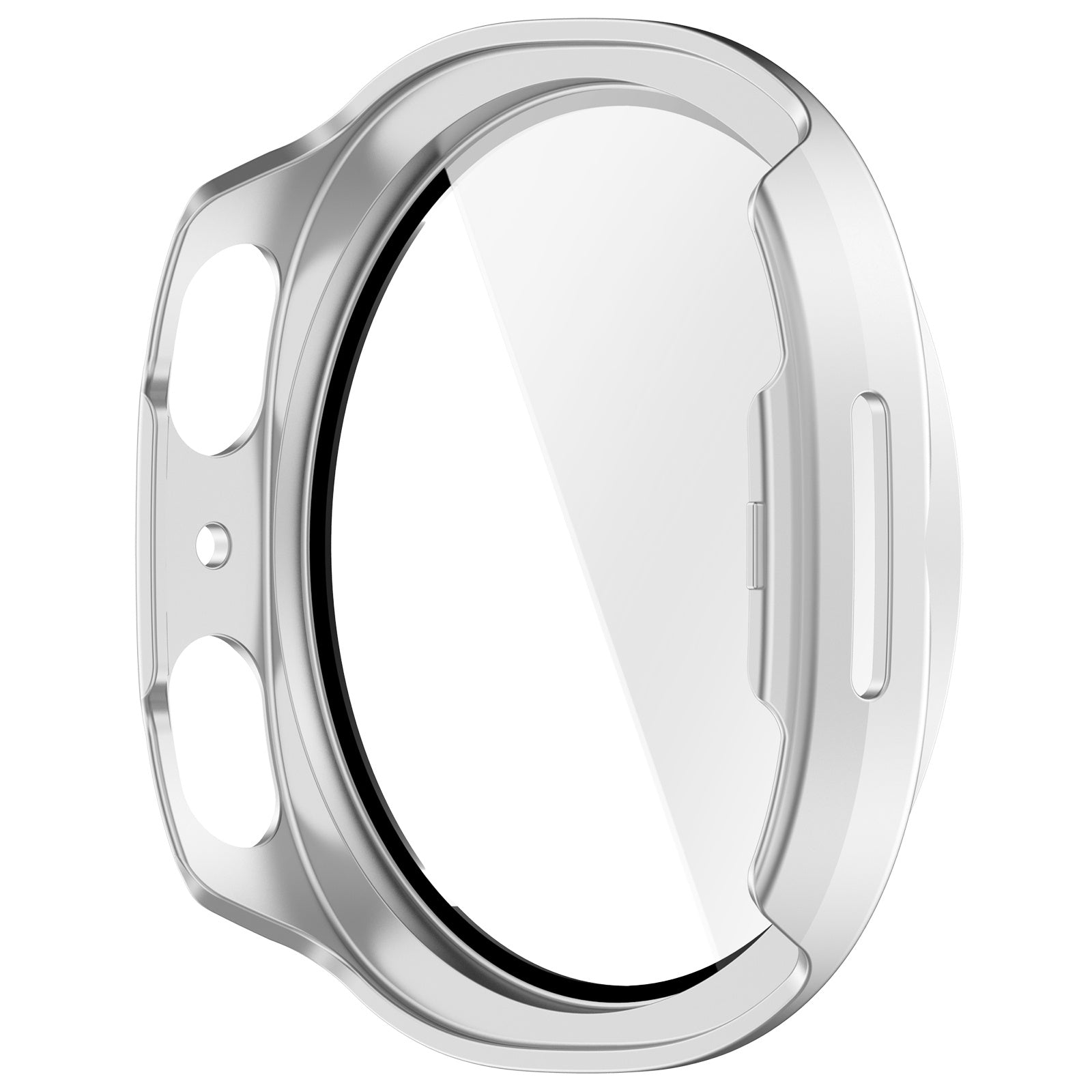 Samsung Galaxy Watch 8 - 40mm Hard Case with Glass (Silver)