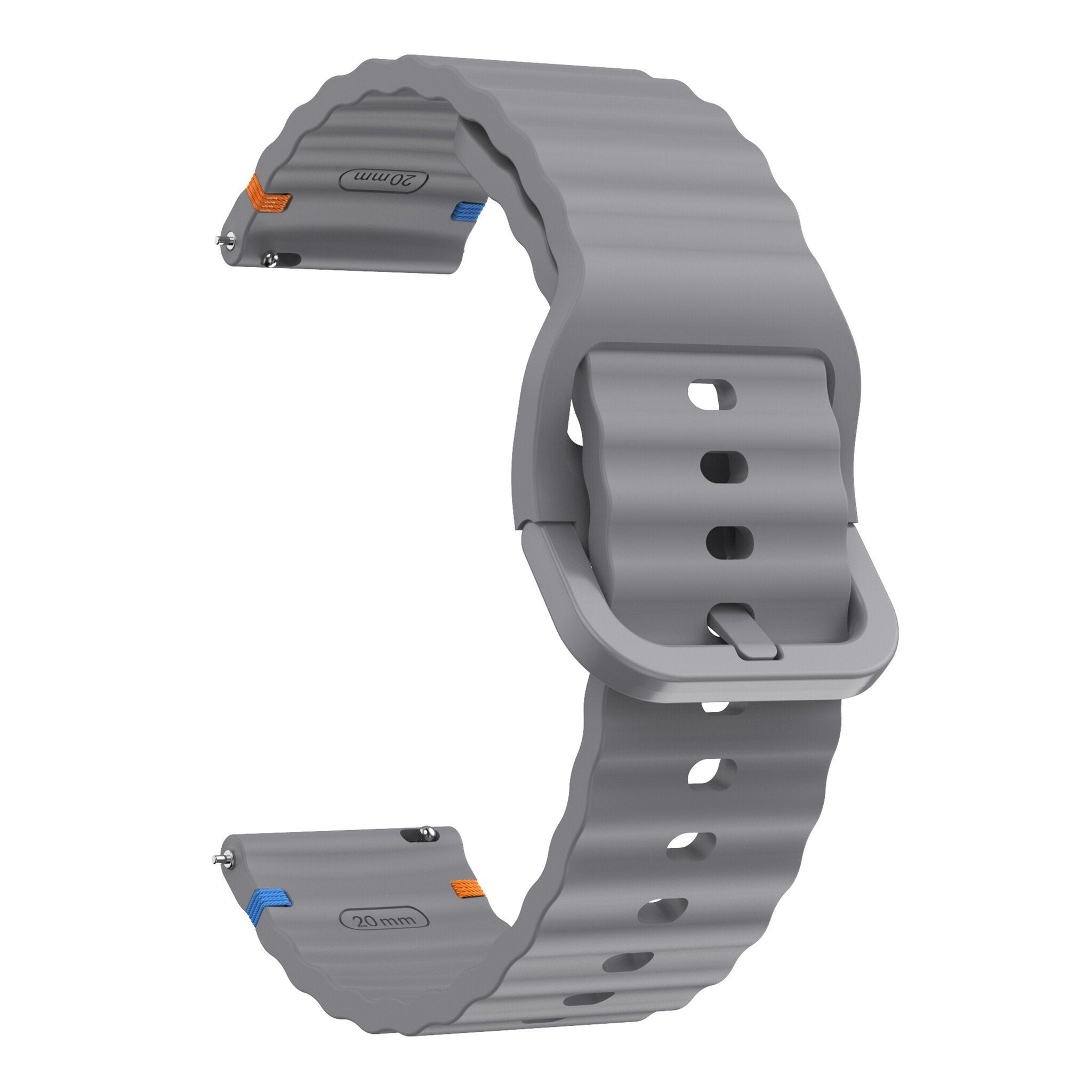 Huawei Watch 5 - 46mm Wave Silicone Strap (Dark Grey)