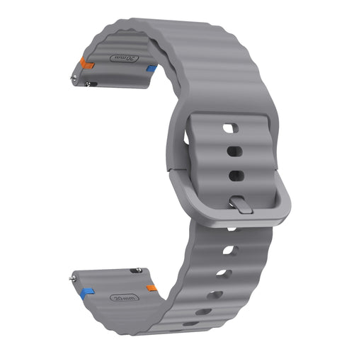 Bracelet silicone ondulé CMF Watch Pro 3 (gris foncé)