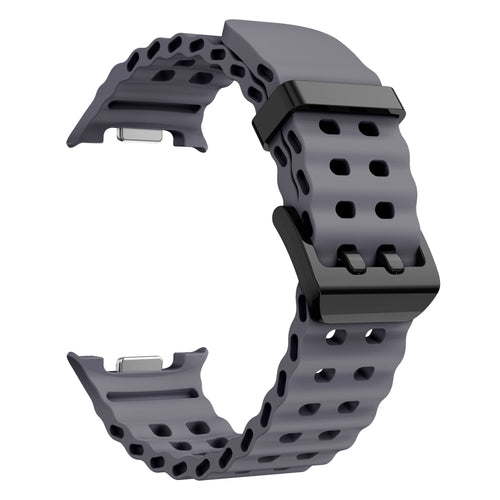 Bracelet Ocean Samsung Galaxy Watch 8 Classic (gris foncé)