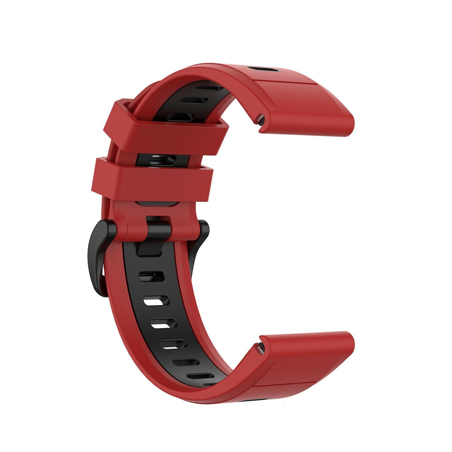 Bracelet à boucle sport Garmin Tactix 8 - 51mm (rouge/noir)