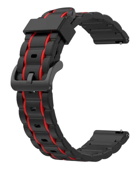 Bracelet sport avec boucle ICE Smart TKS Rectangular 1.41 (noir/rouge)