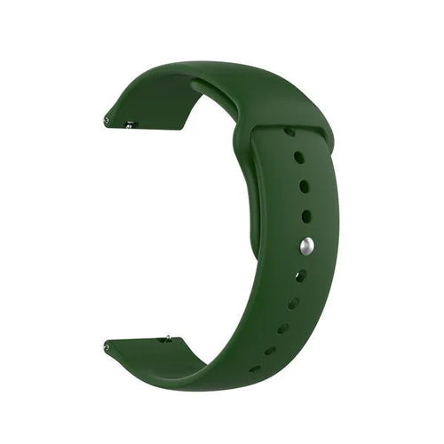 Silicone Sport Strap, without a watch, 3/4 front view