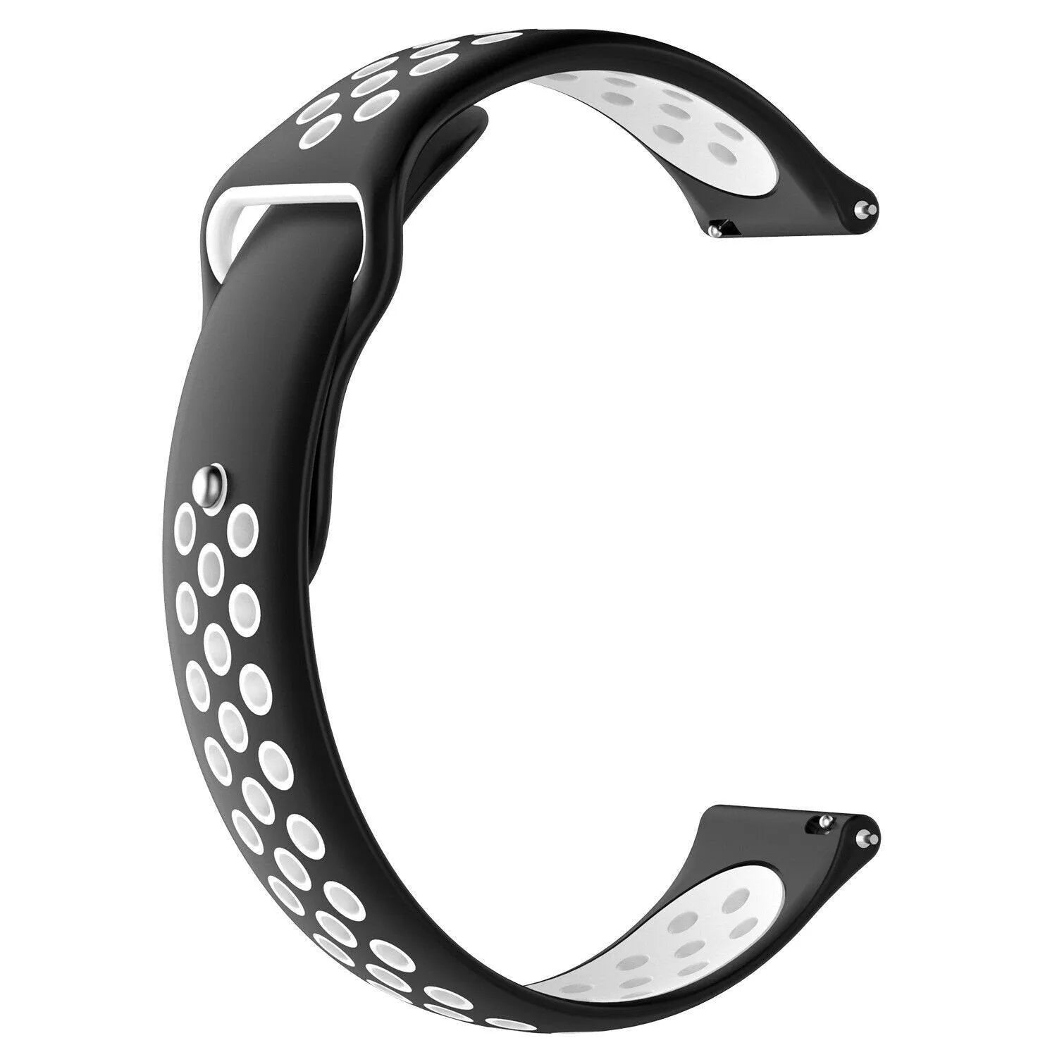 Suunto Race (S) Sport Strap (Black/White)