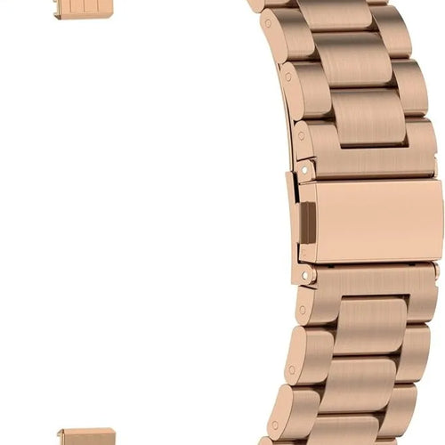 Steel Strap, rose gold, without a watch, 3/4 front view