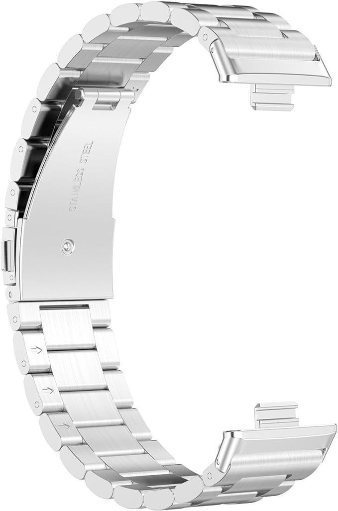Bracelet acier Huawei Watch Fit 5 Pro (argent)