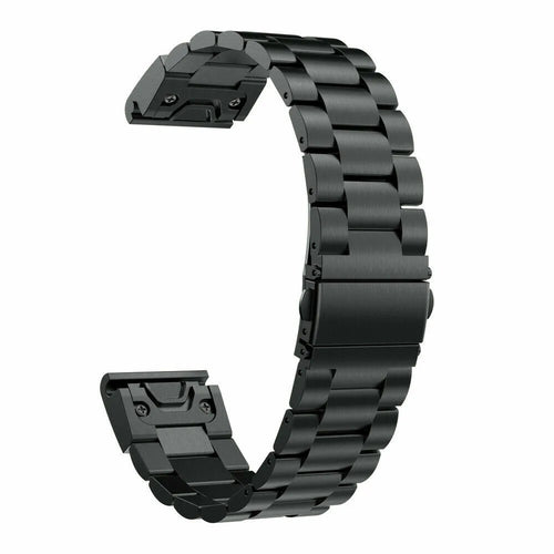 Steel Strap, black, without a watch, 3/4 front view