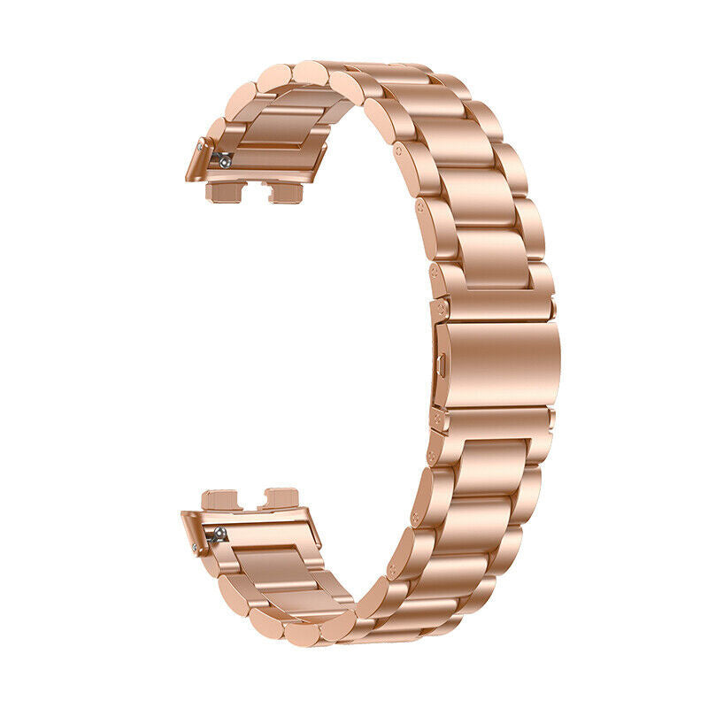 Bracelet acier Huawei Band 10 (or rose)