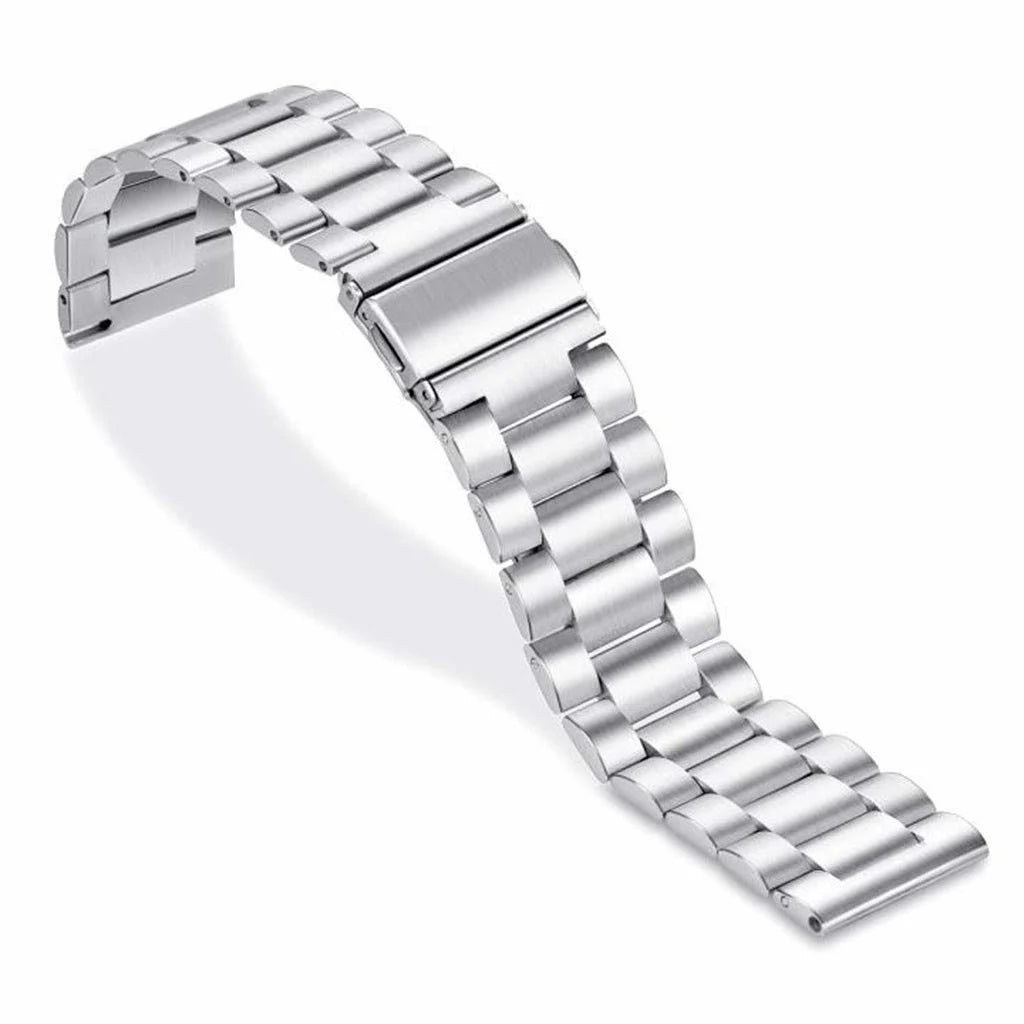 Bracelet acier Samsung Galaxy Watch 3 45mm (argent)