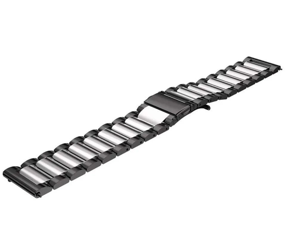 Bracelet acier inoxydable Amazfit Bip 6  (noir/argent)