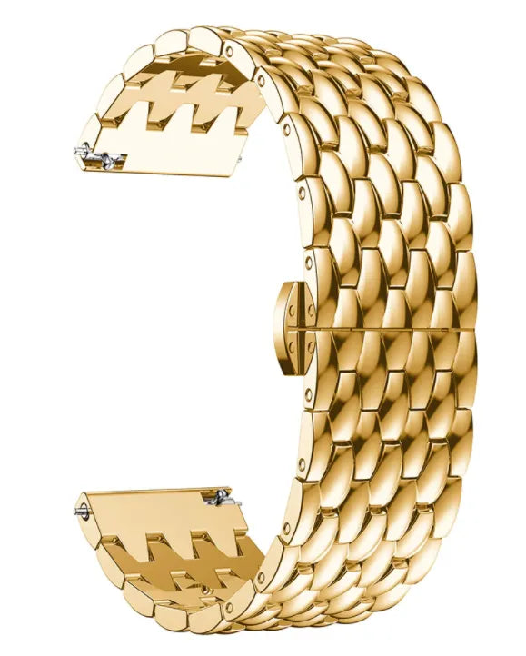 Bracelet acier 'Dragon' Coros Apex 42mm (or)