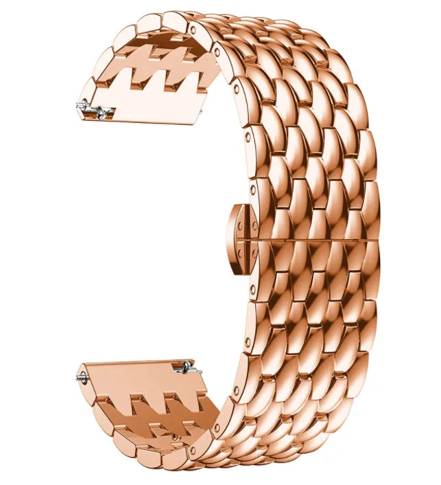 Bracelet acier 'Dragon' Coros Apex 2 (rose or)