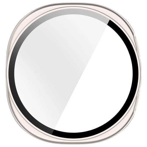 Coque rigide avec verre Samsung Galaxy Watch 8 - 40mm / 9 - 40mm (lumière stellaire)