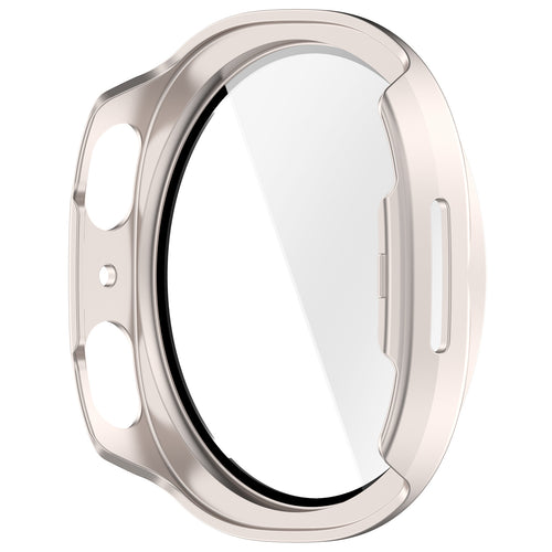 Samsung Galaxy Watch 8 - 40mm / 9 - 40mm Hard Case with Glass (Starlight)