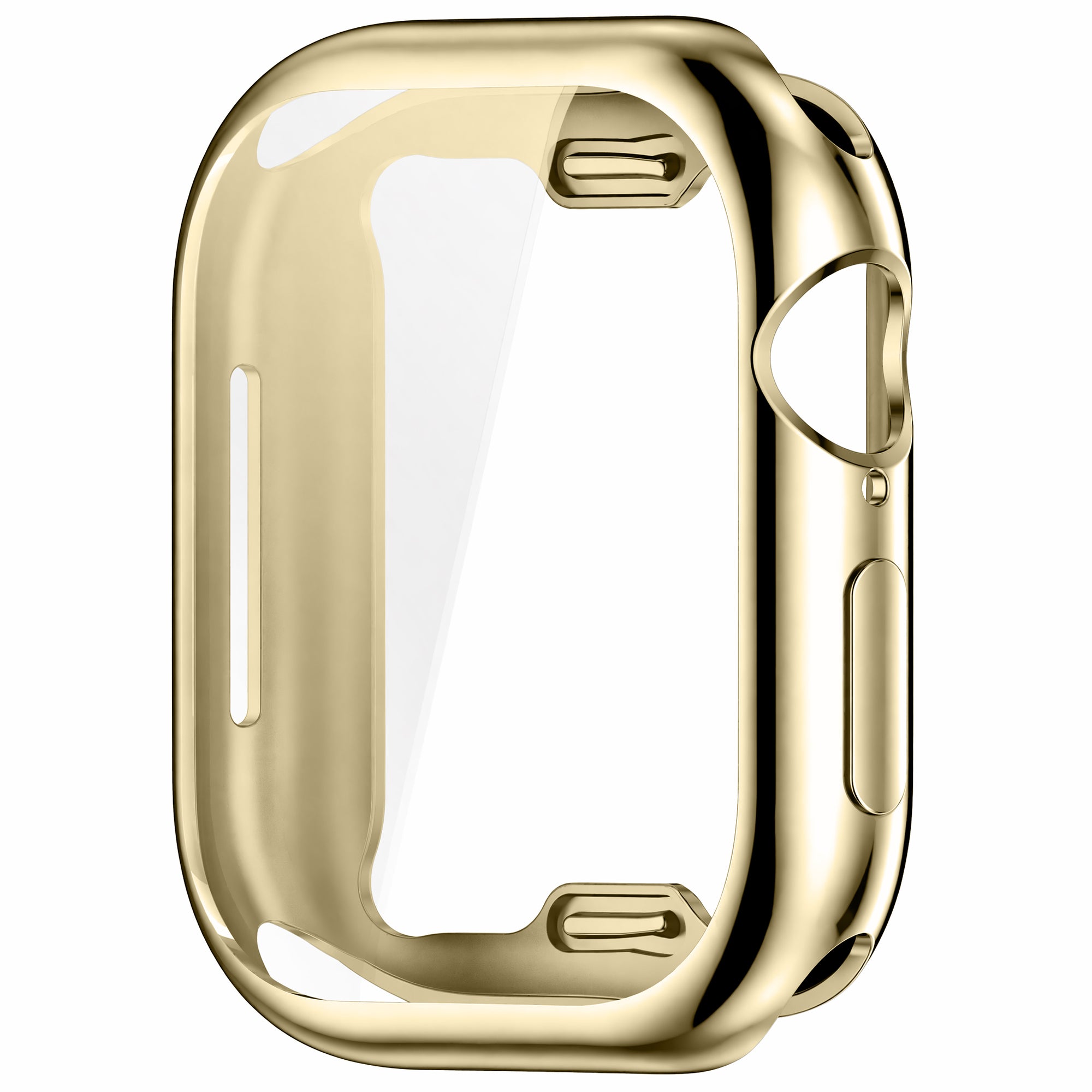 Coque TPU Apple Watch 10 & 11 - 42mm (lumière stellaire/or)