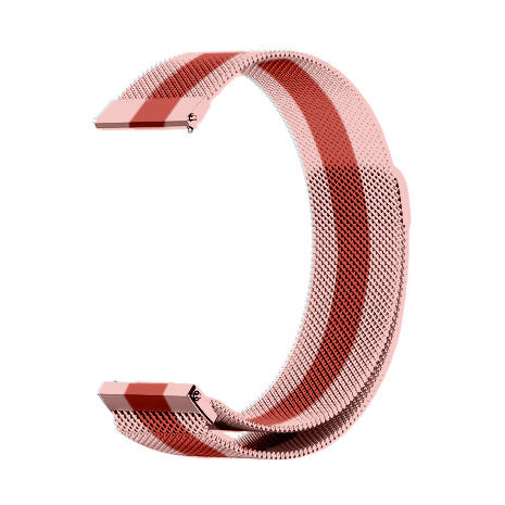 Bracelet milanais Samsung Galaxy Watch 3 45mm (rouge/rose)