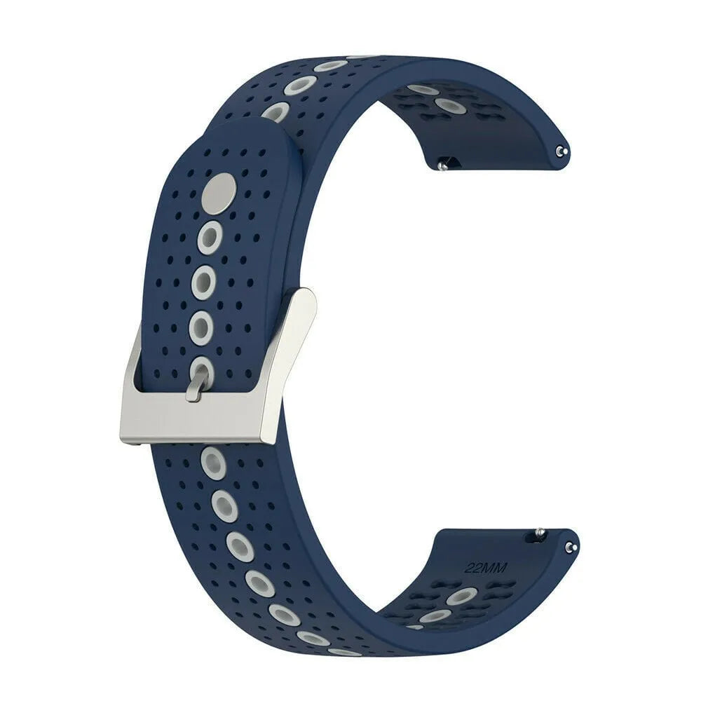 Bracelet silicone Suunto Race (S) (bleu/gris)