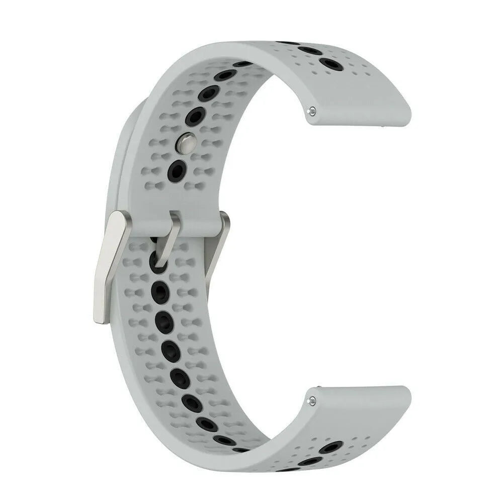Bracelet silicone Suunto Race 2 (gris/noir)
