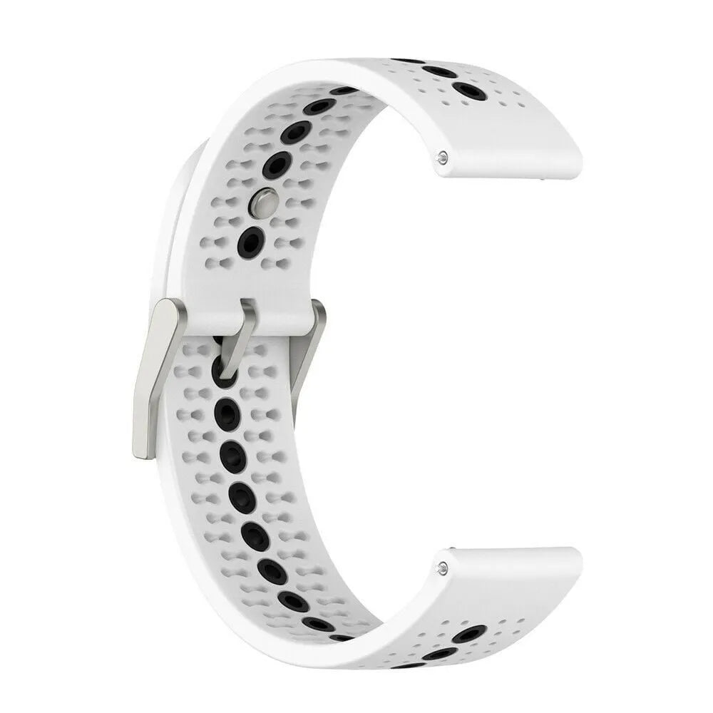 Suunto Race (S) Silicone Strap (White/Black)