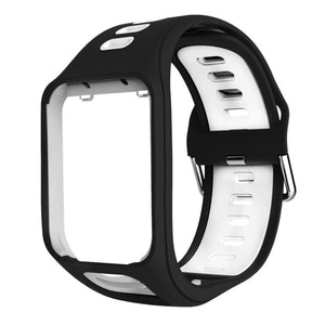 tomtom-spark-2-runner-2-sport-bandje-zwart-wit