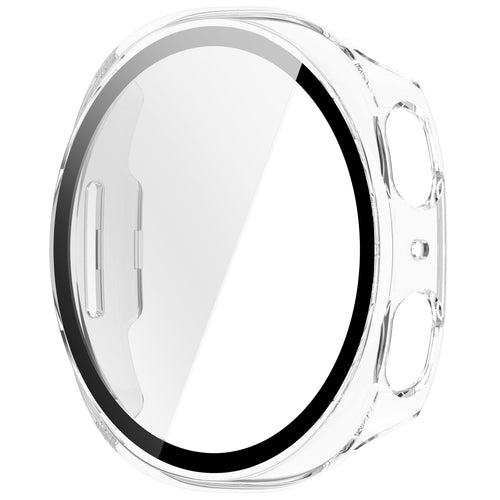 Coque rigide avec verre Samsung Galaxy Watch 8 - 40mm / 9 - 40mm (transparent)
