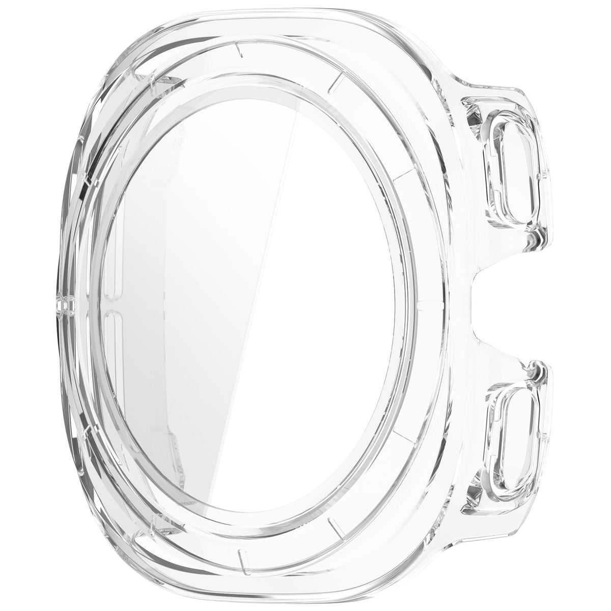 Samsung Galaxy Watch Ultra 2 PC Case with Glass (Transparent)