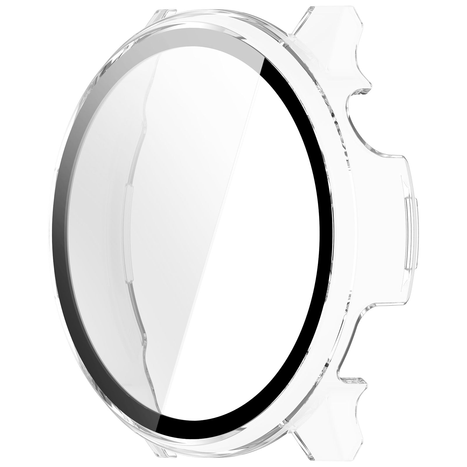 Coque dure avec verre Garmin Venu 4 - 45mm (transparente)