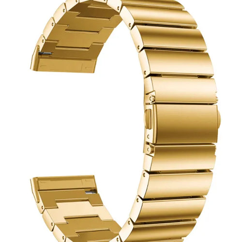 Metal Strap, gold, without a watch, 3/4 front view