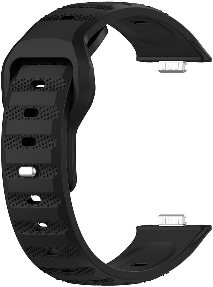 Bracelet silicone Outdoor Huawei Watch Fit 4 (noir)