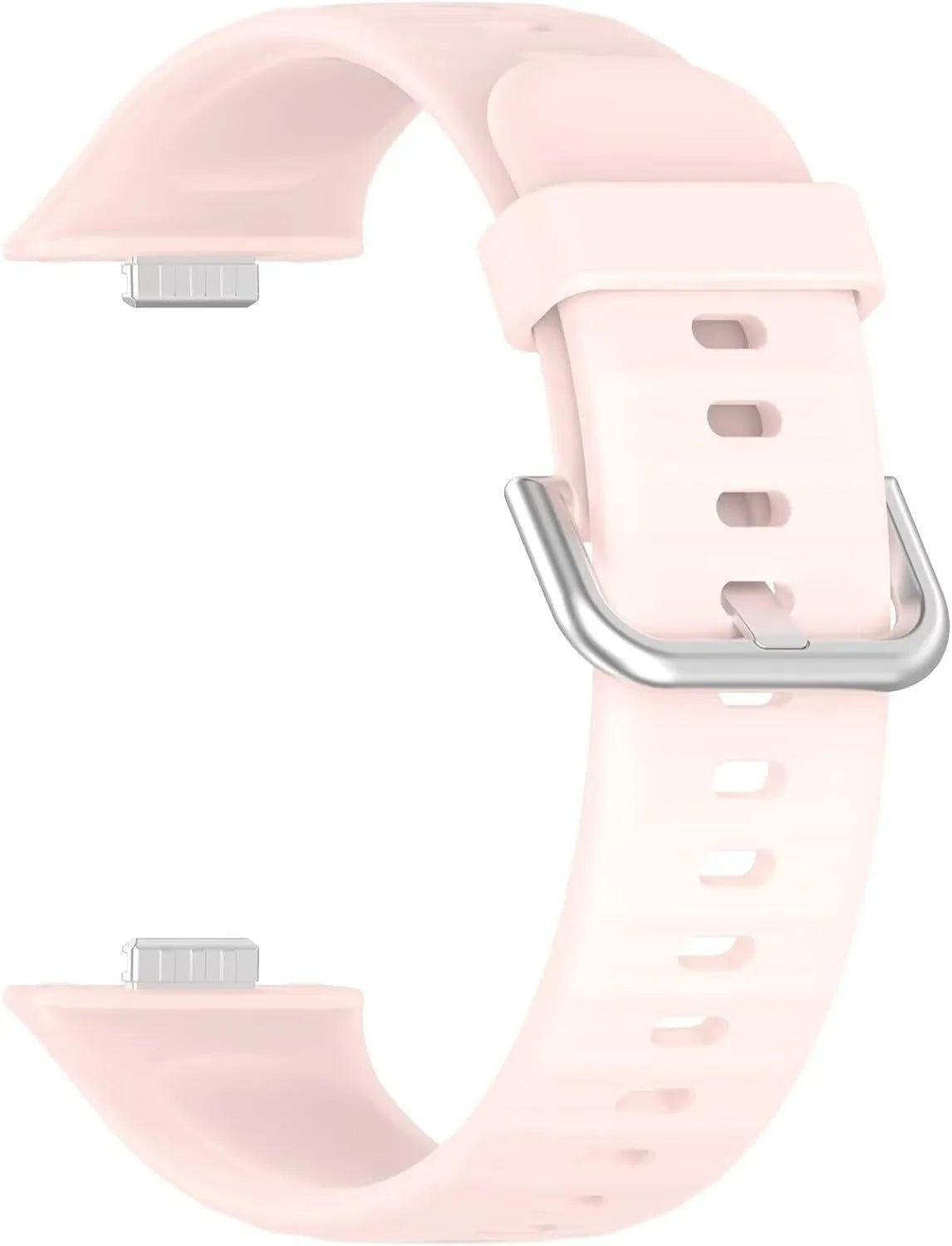 Silicone Strap, light pink, without a watch, 3/4 front view