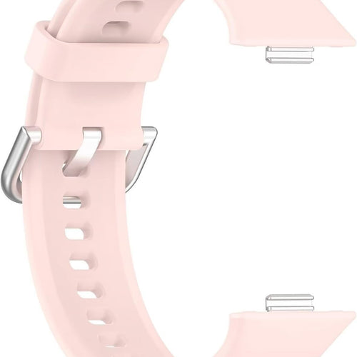 Bracelet silicone Huawei Watch Fit 4 Pro (rose clair)