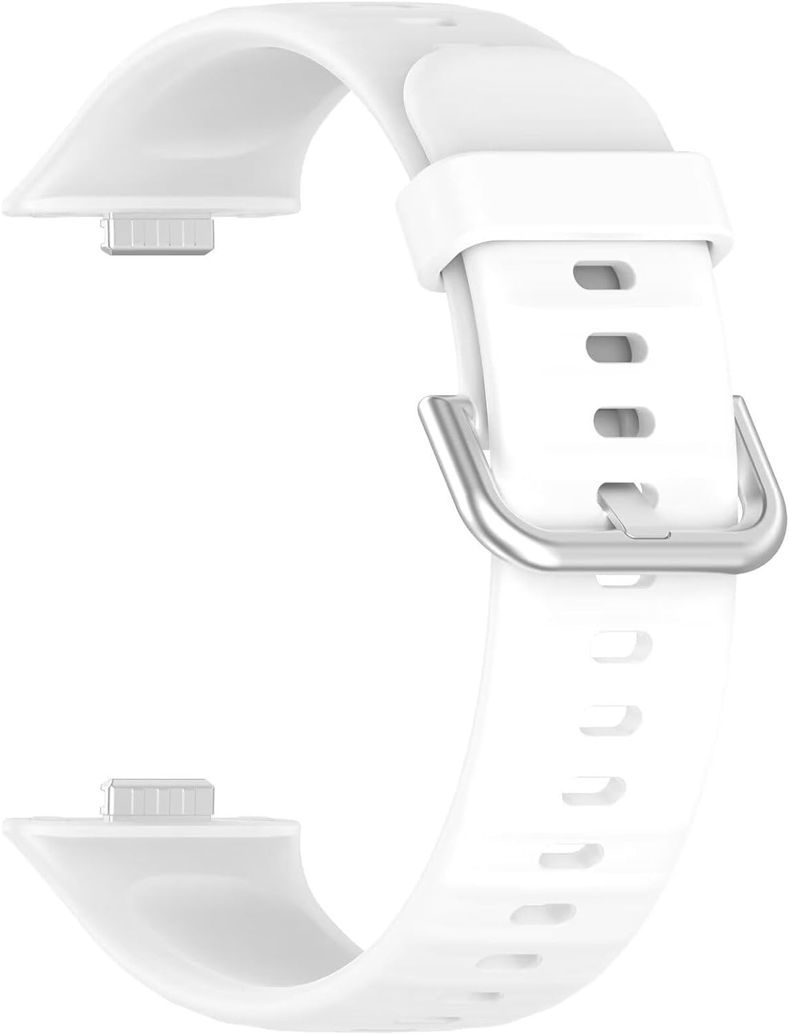 Bracelet silicone Huawei Watch Fit 4 (blanc)