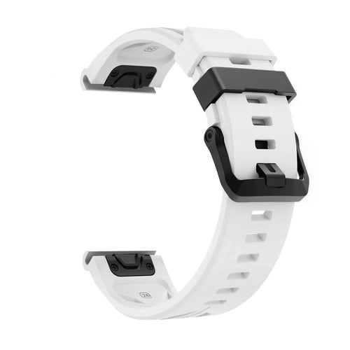 Bracelet silicone race Garmin Forerunner 970 (blanc)
