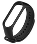 Bracelet silicone Xiaomi Mi Band 3/4 (noir)