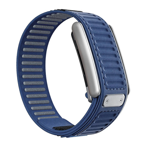 Bracelet nylon hybride WHOOP 5.0 (bleu)
