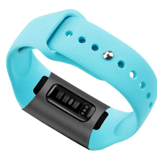 Silicone Sport Strap, without a watch, 3/4 rear view