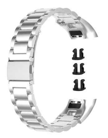 Steel Strap, silver, without a watch, 3/4 rear view