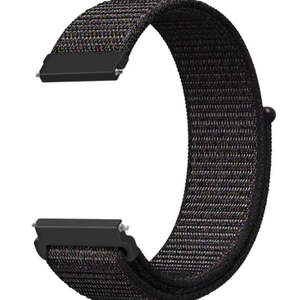nylon-band-zwart-rood