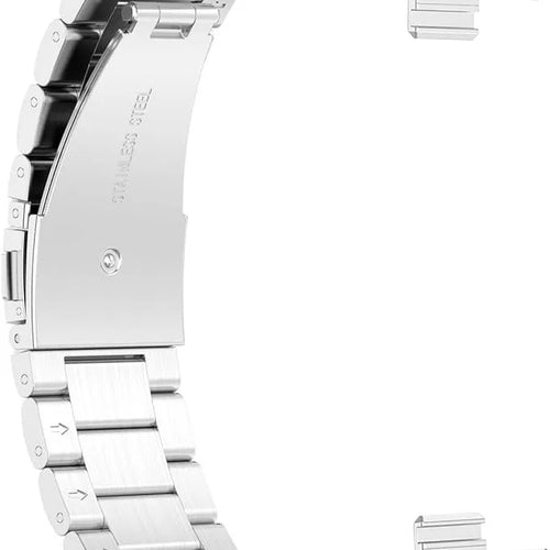 Steel Strap, silver, without a watch, 3/4 rear view