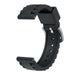 Bracelet silicone ondulé Coros Apex 4 - 46mm (noir)