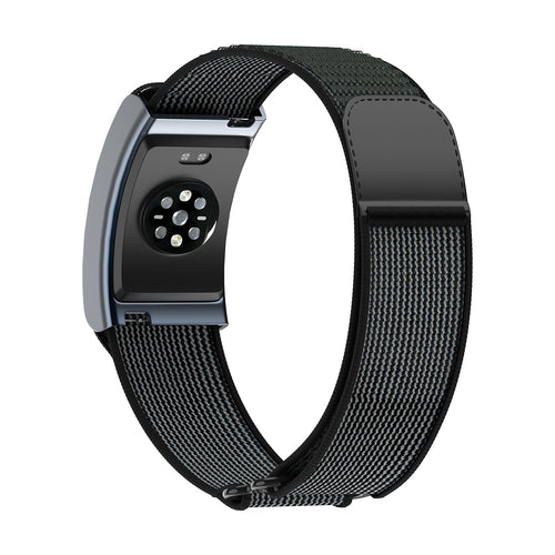 Bracelet nylon Amazfit Helio Strap (noir/gris)