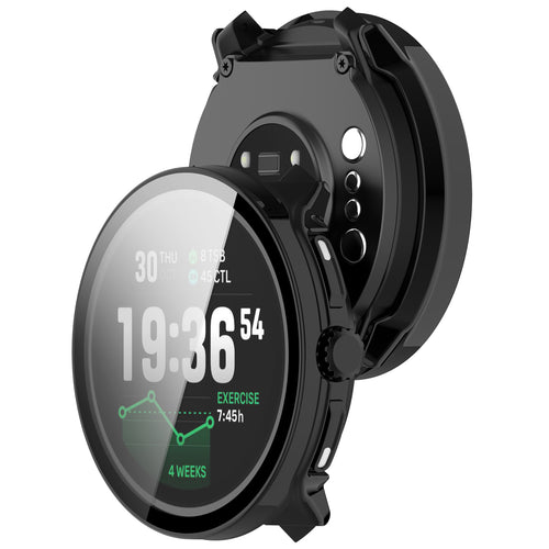 Coque avec verre PC Suunto Race 2 (noir)