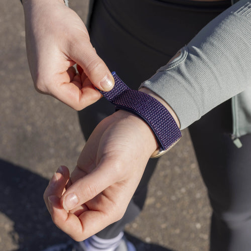 Fitbit Versa 3 Nylon Strap (Indigo Blue)