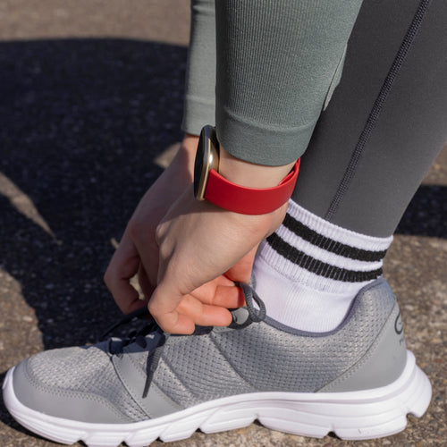 Bracelet silicone classique Fitbit Sense (vin rouge)