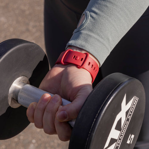 Bracelet silicone classique Fitbit Sense (vin rouge)